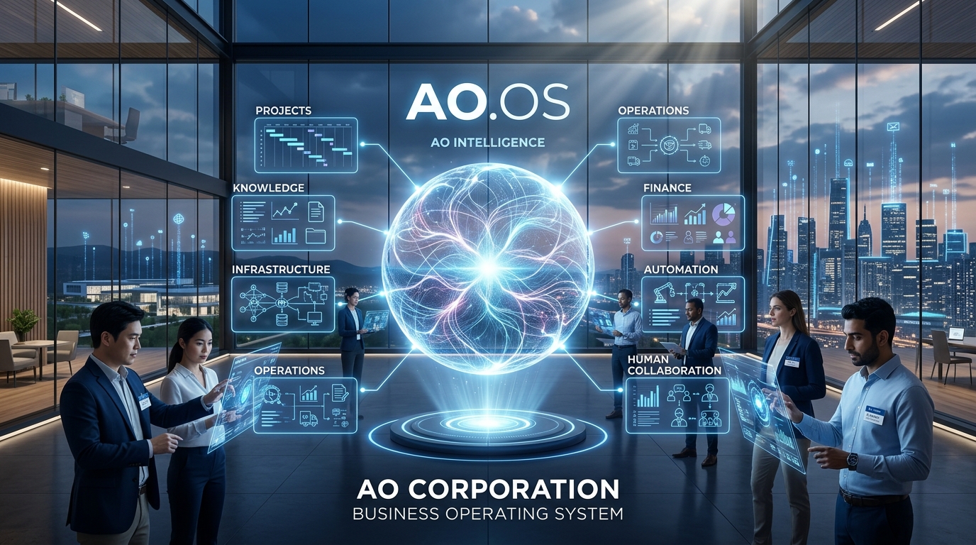 AO.OS Intelligent Business Operating System — AO Corporation